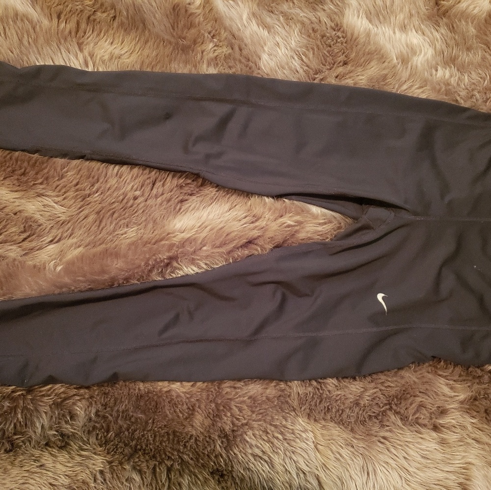 Black Nike workout pants
